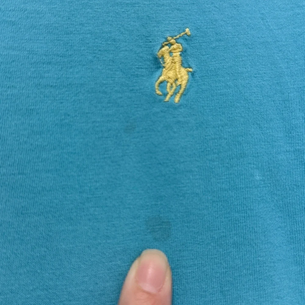 POLO by Ralph Lauren Electric Blue Mens Shirt Size Small